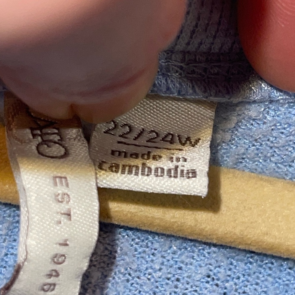 Cato Terry Cloth Top - Picture 3 of 6
